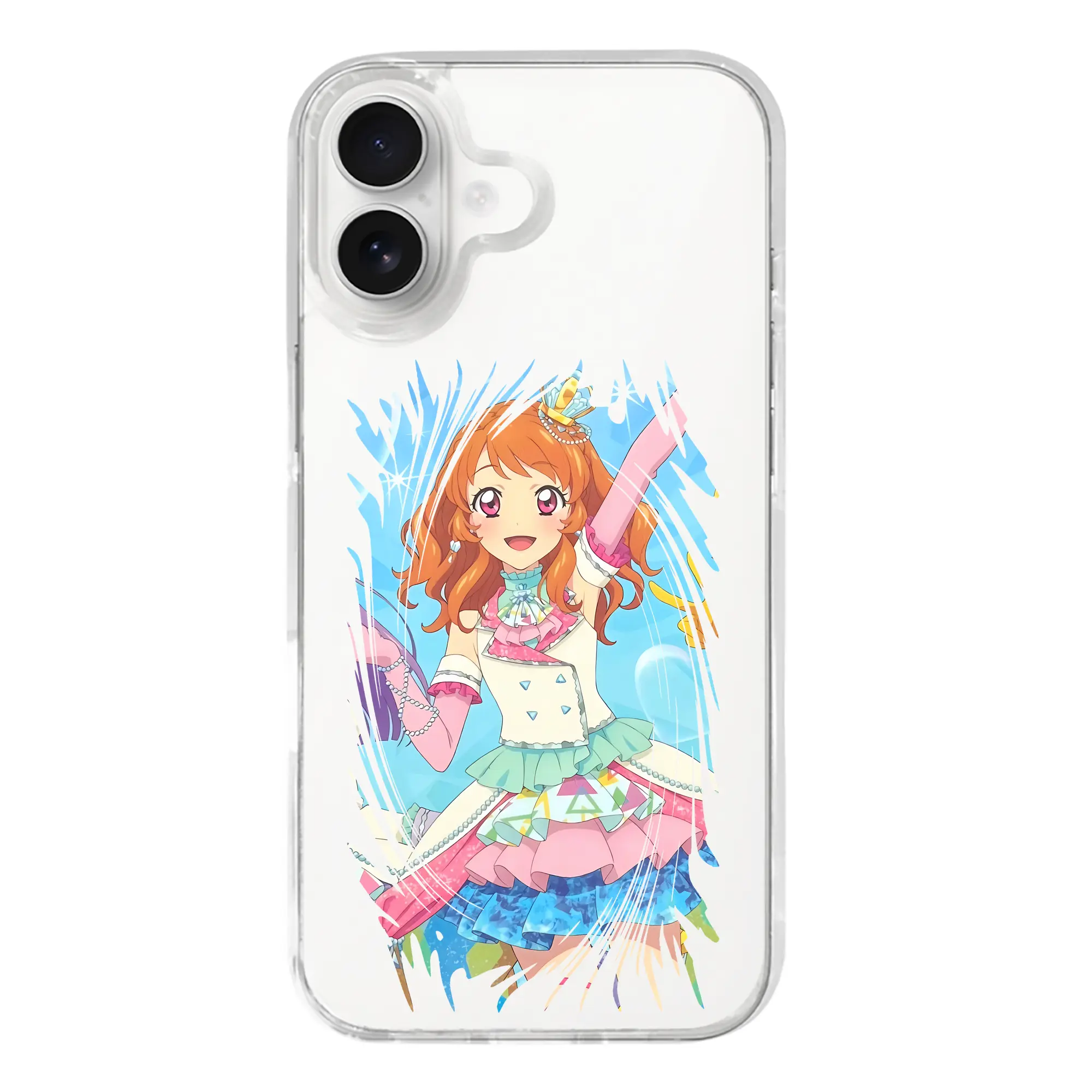 アイカツ グッズ 大空 あかり - iPhone 17シリーズ 透明スマホケース – 薄型・耐衝撃・精密フィット保護カバー